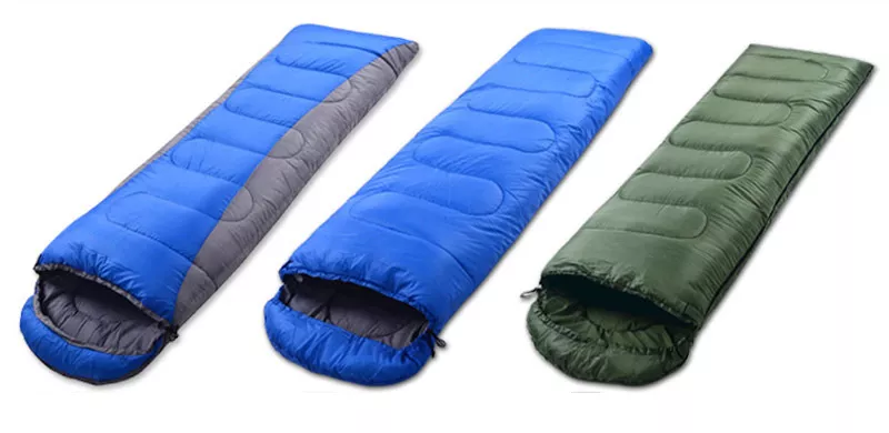 Ultralahka nepremočljiva spalna vreča za kampiranje v vseh letnih časih z zimsko podlogo6