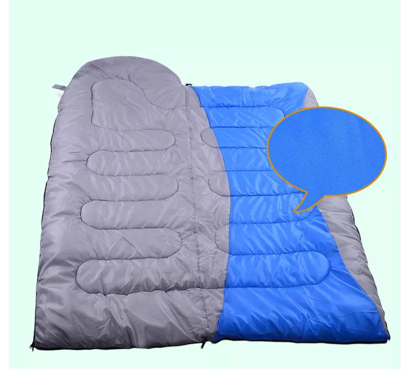 ถุงนอนสำหรับฤดูหนาวแบบกันน้ำ Ultralight ทุกฤดูกาลลงถุงนอนแคมป์ปิ้ง9