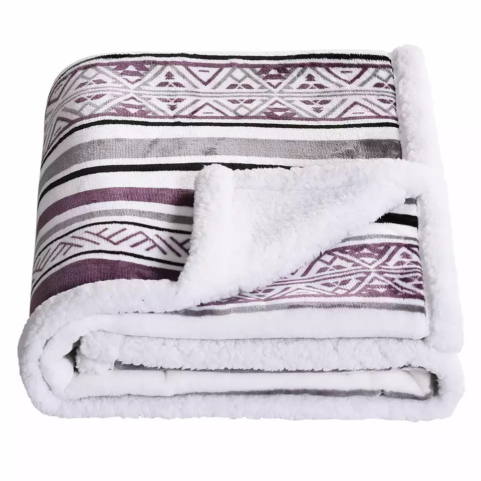 Makana Kalikimaka Holiday Fuzzy Warm Super Soft Sherpa Fleece Throw Blanket16