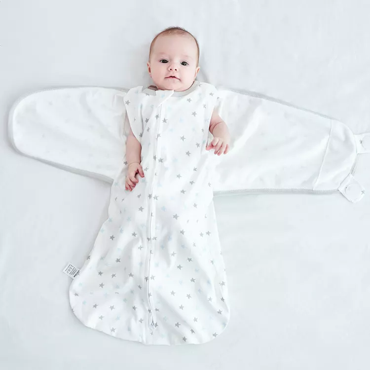 Бавовняні костюми для малюків Мультяшний дитячий спальний мішок для сповивання новонароджених 3