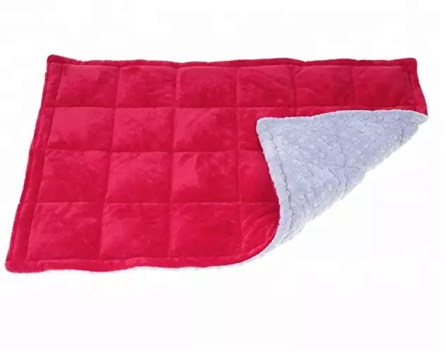 Hot Selling Custom Design Soft Minky 3lbs at 5lbs Sensory Weighted Lap Pad4
