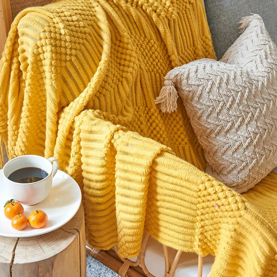 Knitted Jifa Blanket