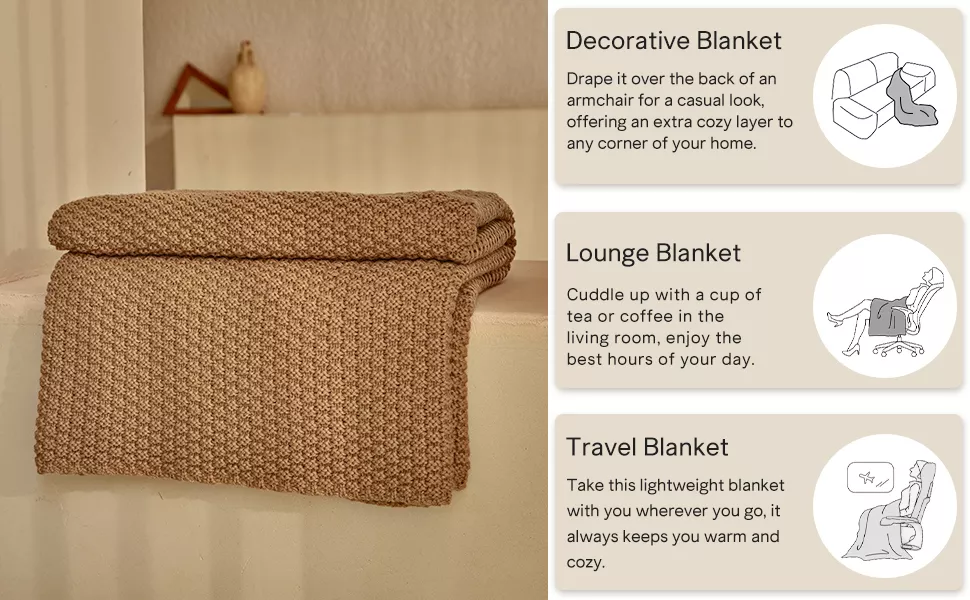 Sofa Luxury Acrylic Knit Throw Blanket2