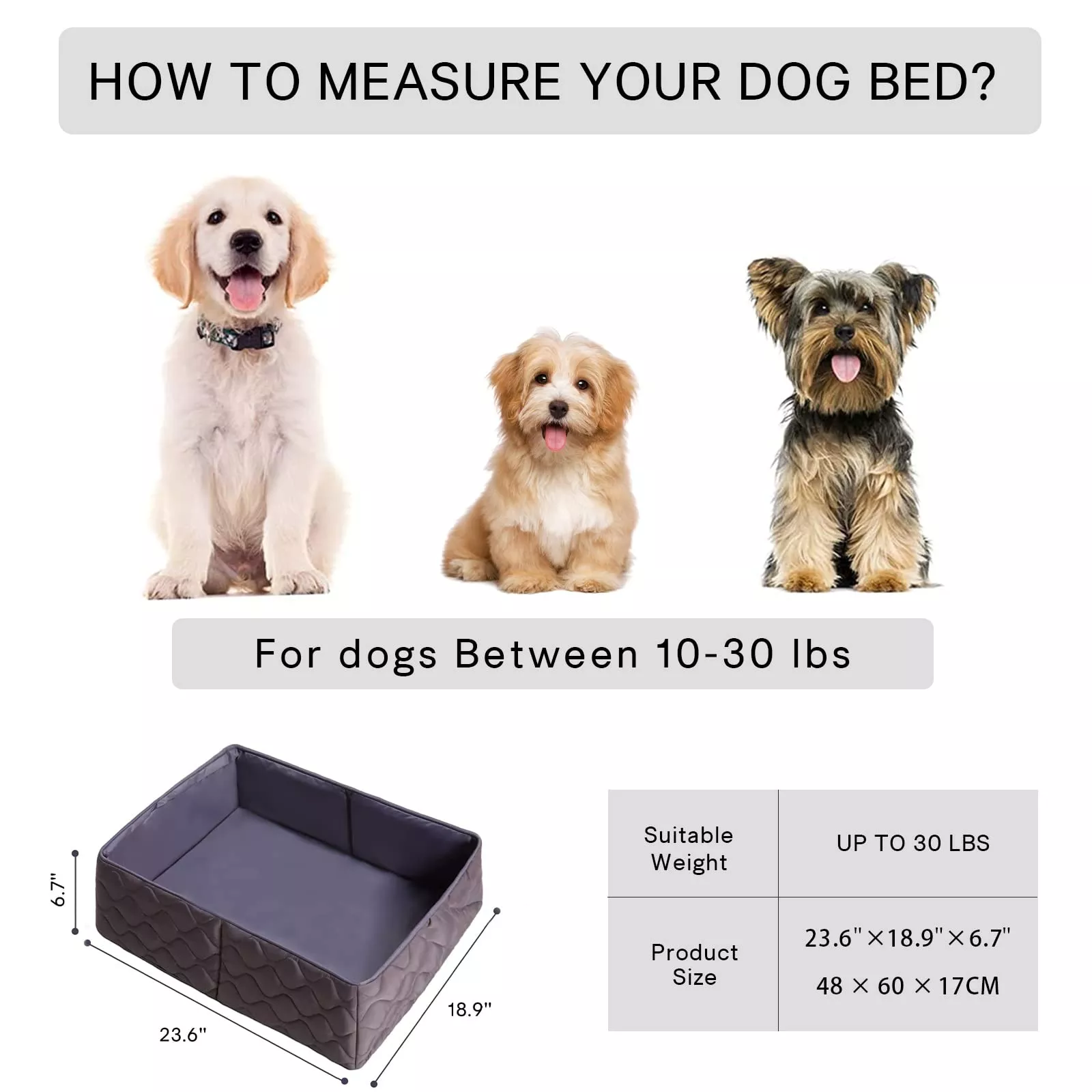 Plaunama nuimama automobilinė šunų lova Neperšlampama sauga Nešiojama automobilio lova naminiams gyvūnėliams3