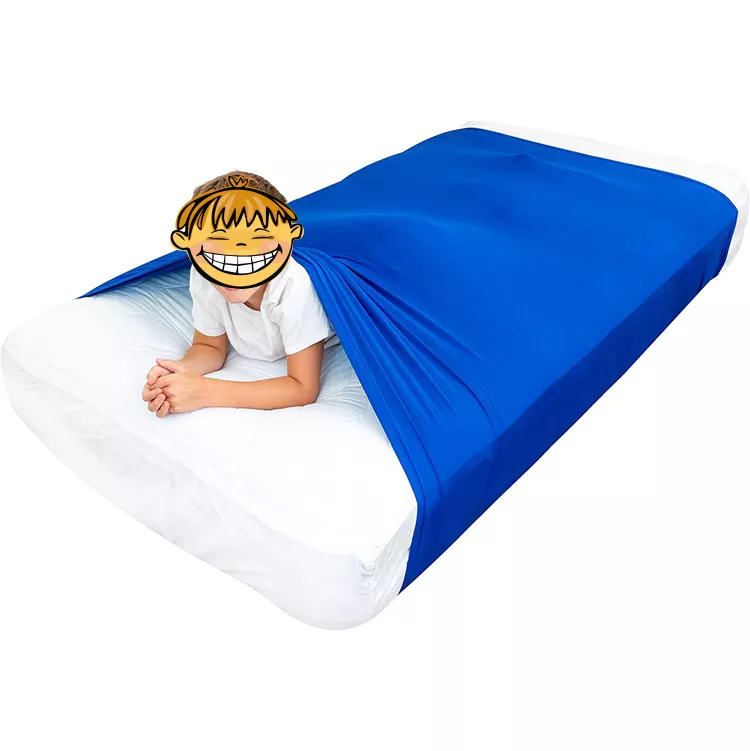 Breathable Compression Blanket Comfortable Sleeping Sensory Bed Sheet