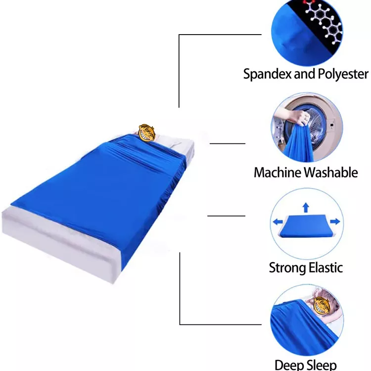Breathable Compression Blanket Comfortable Sleeping Sensory Bed Sheet8