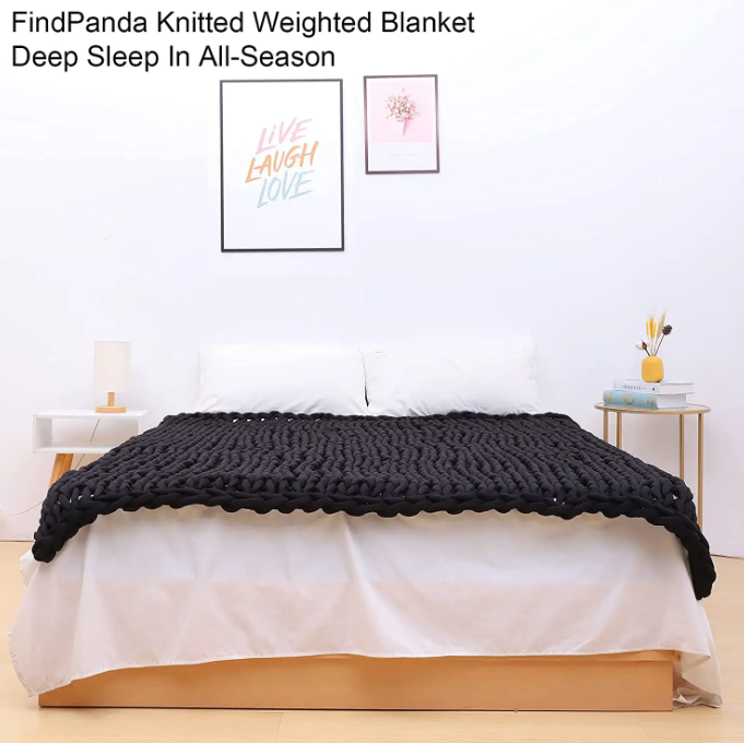 Cooling Polyester Weighted Blanket (3)