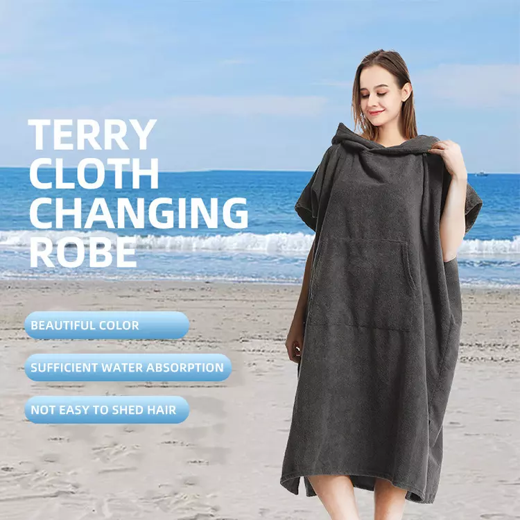Customised Hoodie Sand Less Big Dress Summer Microfiber Beach Towel3