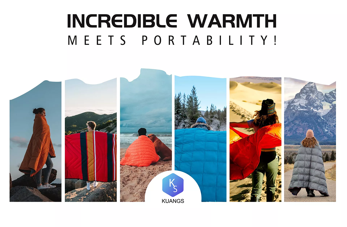 Folding Lightweight Blanket Down Puffy And Waterproof (1)