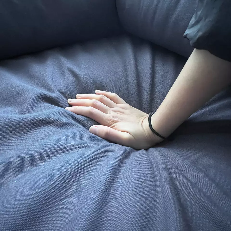 Oversized Size Wear-resisting Canvas Memory Foam Dog Sofa Bed5